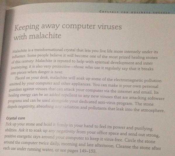 Keeping away computer viruses with malachite